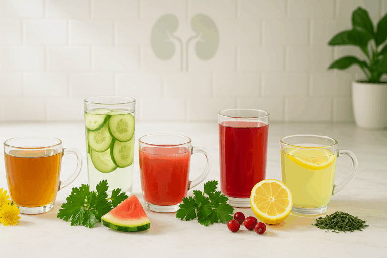 7 Drinks That DETOX Kidneys (Just 1 Glass a Day!)