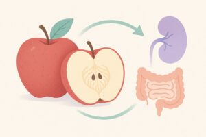 Apple Pectin & Kidney Toxin Clearance: The Gut–Kidney Axis