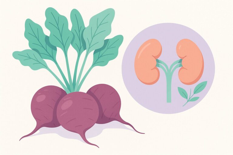 Beets for Kidney Function: BP Support With an Oxalate Caveat