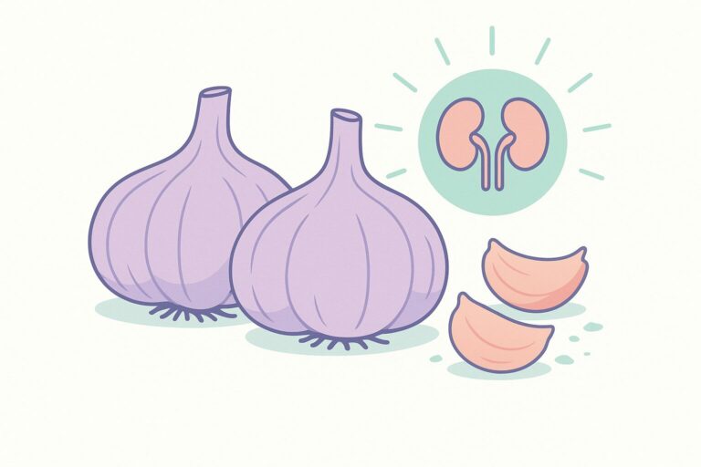 Garlic & Kidney Protection: Inflammation and BP Effects